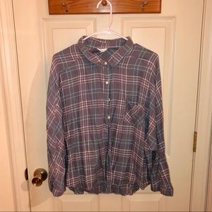 Plaid Aeropostale Top